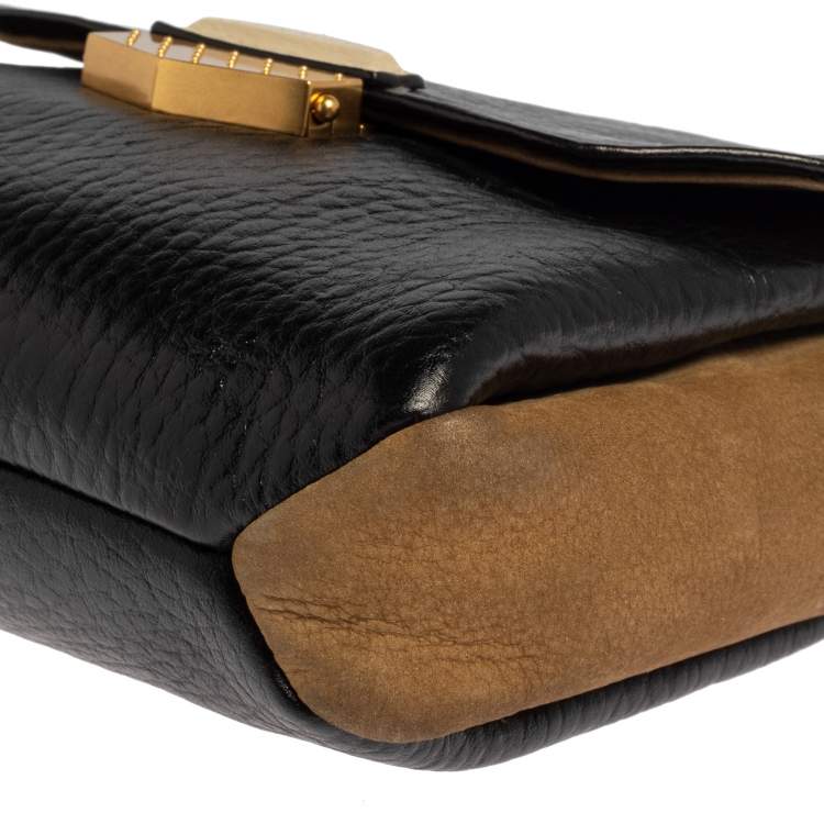 Pre Owned Marc By Marc Jacobs Multicolor Leather And Nubuck Crossbody Bag