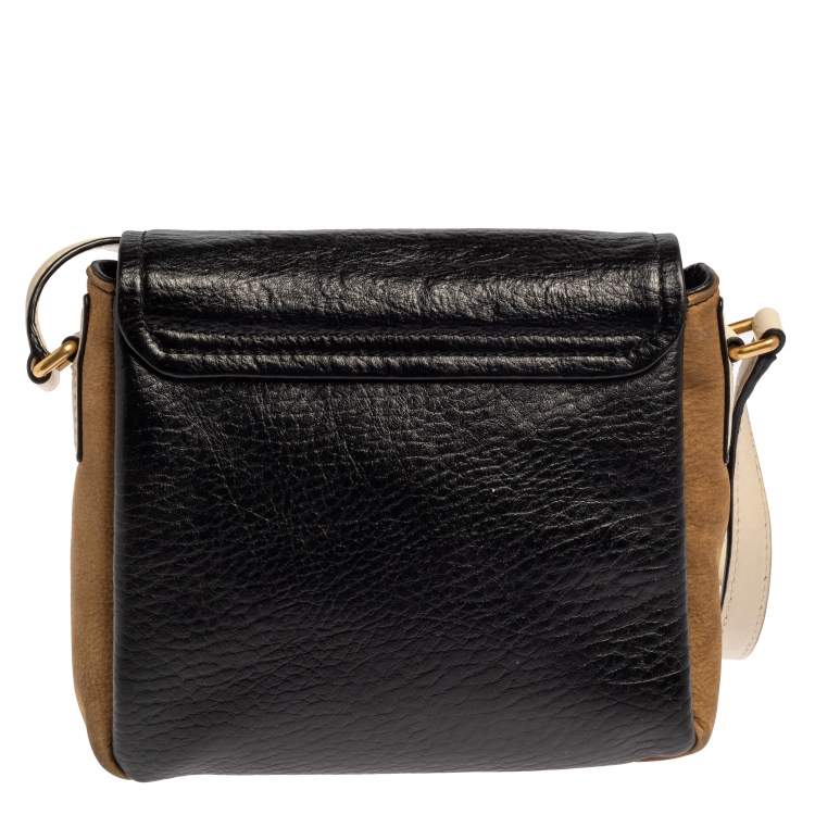 Pre Owned Marc By Marc Jacobs Multicolor Leather And Nubuck Crossbody Bag