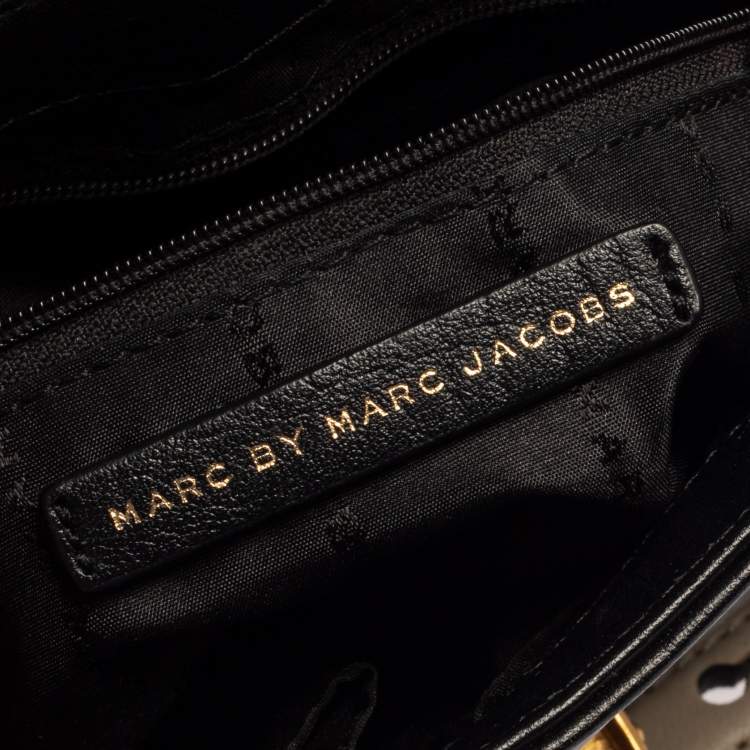 Pre Owned Marc By Marc Jacobs Multicolor Leather And Nubuck Crossbody Bag