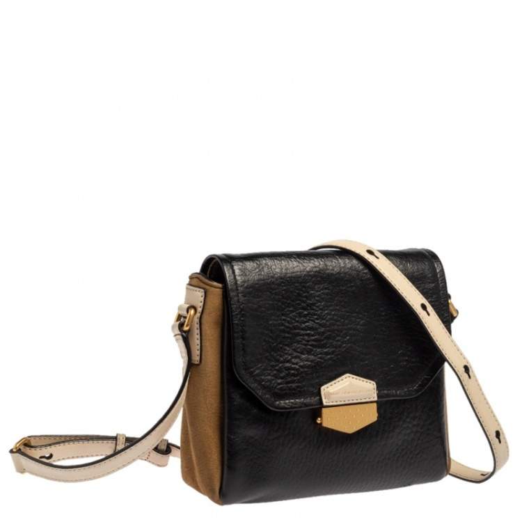 Pre Owned Marc By Marc Jacobs Multicolor Leather And Nubuck Crossbody Bag