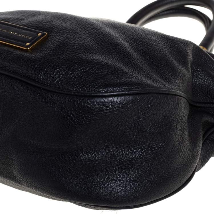 Pre Owned Marc by Marc Jacobs Black Leather Too Hot To Handle Tote
