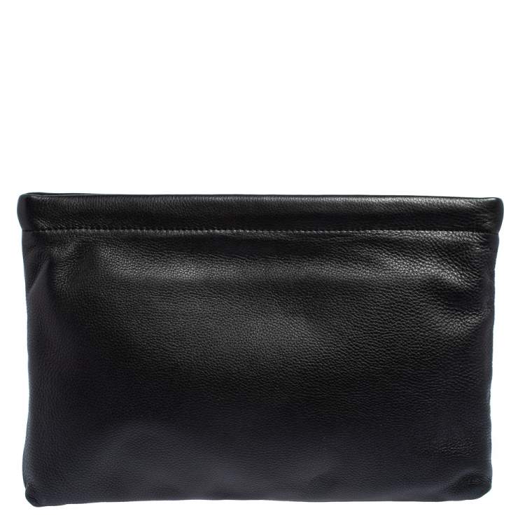 مملوكة مسبقًا Marc by Marc Jacobs Black Leather Can't Clutch