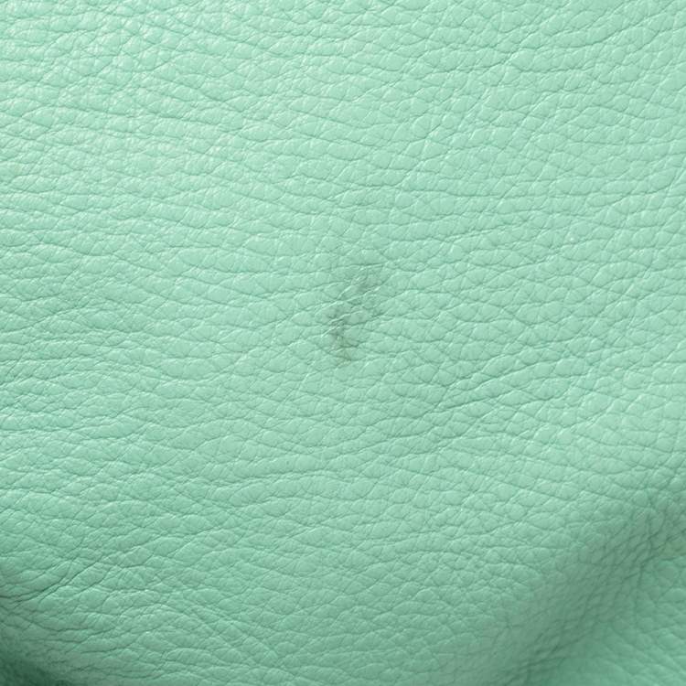 Pre Owned Marc by Marc Jacobs Mint Green Leather Classic Q Natasha Crossbody Bag