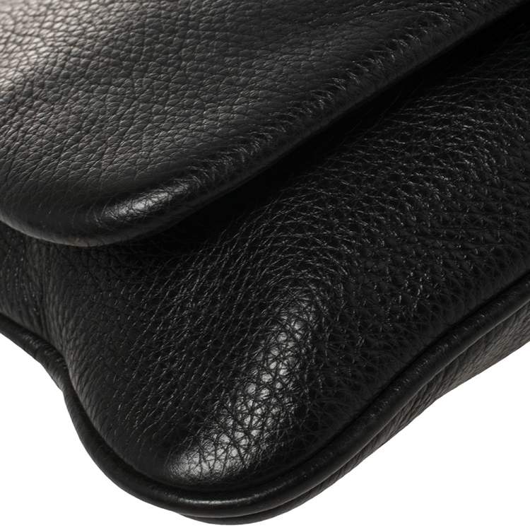 مملوكة مسبقًا Marc by Marc Jacobs Black Leather Too Hot To Handle Crossbody Bag