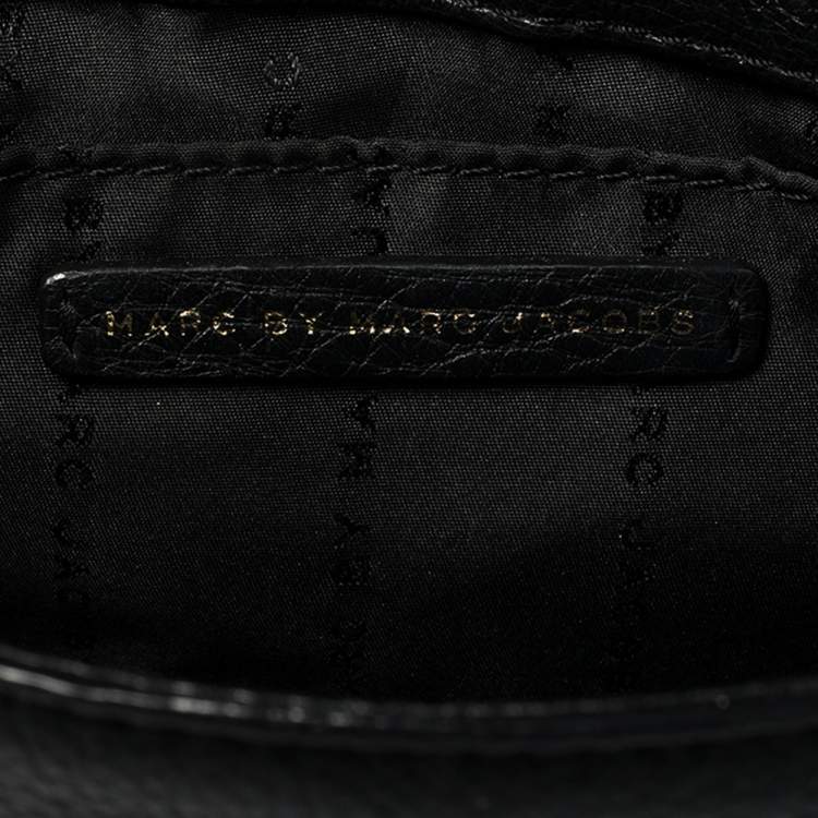 مملوكة مسبقًا Marc by Marc Jacobs Black Leather Too Hot To Handle Crossbody Bag