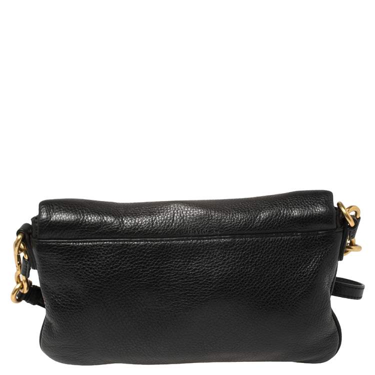 مملوكة مسبقًا Marc by Marc Jacobs Black Leather Too Hot To Handle Crossbody Bag