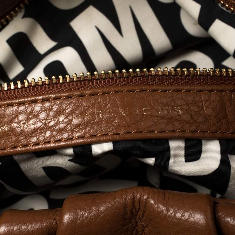 Pre Owned Marc by Marc Jacobs Brown Leather Classic Q Lil Ukita Top Handle Bag