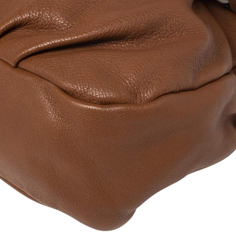Pre Owned Marc by Marc Jacobs Brown Leather Classic Q Lil Ukita Top Handle Bag