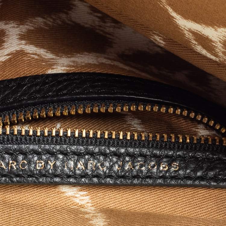 Pre Owned Marc by Marc Jacobs Black Leather Bianca Hayley Tote