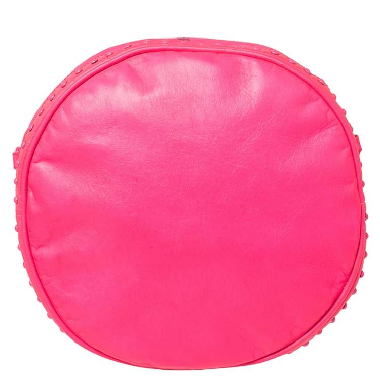 مملوكة مسبقًا Marc by Marc Jacobs Pink Leather Embellished Hobo