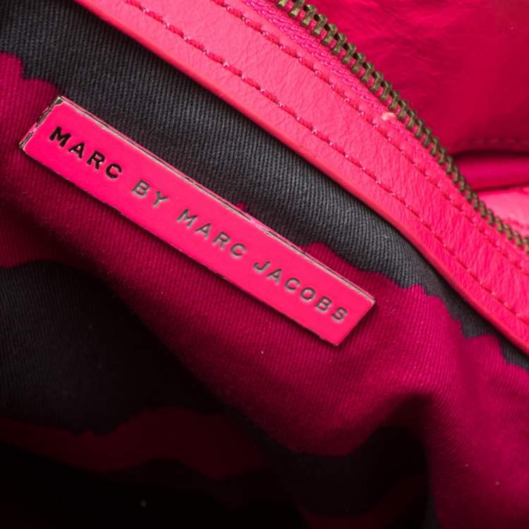مملوكة مسبقًا Marc by Marc Jacobs Pink Leather Embellished Hobo
