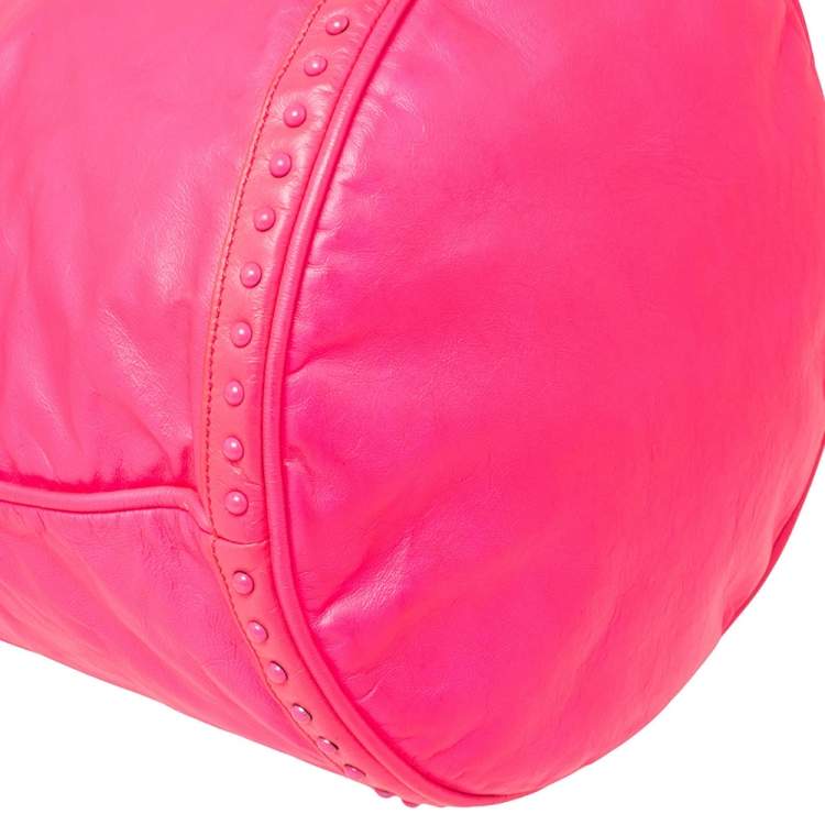 مملوكة مسبقًا Marc by Marc Jacobs Pink Leather Embellished Hobo