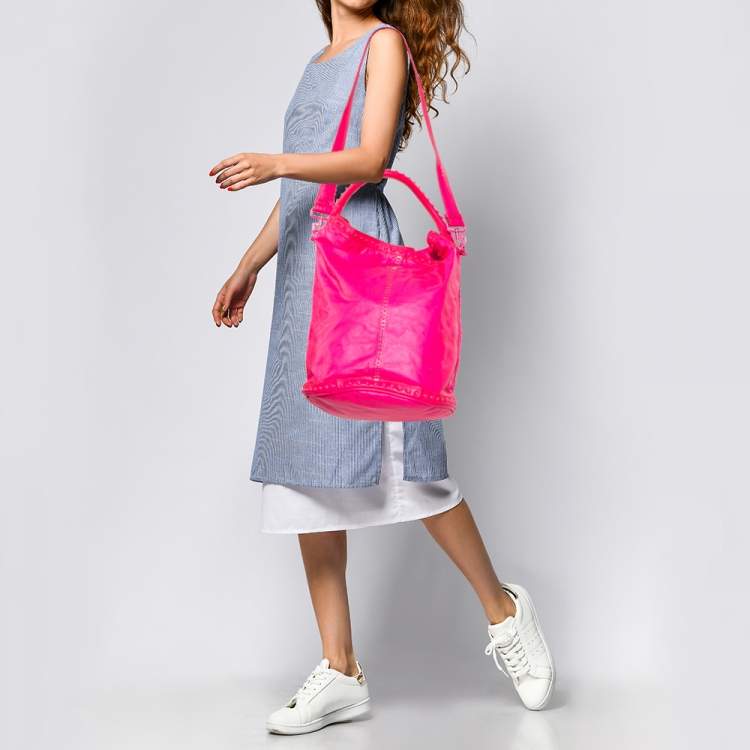 مملوكة مسبقًا Marc by Marc Jacobs Pink Leather Embellished Hobo