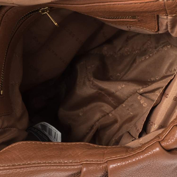 Pre Owned Marc by Marc Jacobs Brown Soft Leather Classic Q Lil Ukita Top Handle Bag