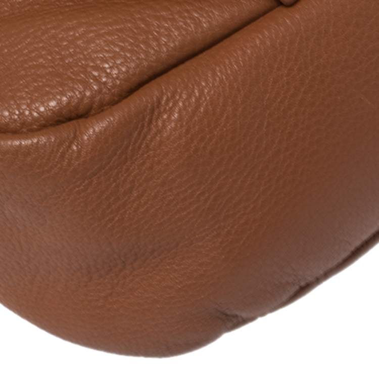 Pre Owned Marc by Marc Jacobs Brown Soft Leather Classic Q Lil Ukita Top Handle Bag