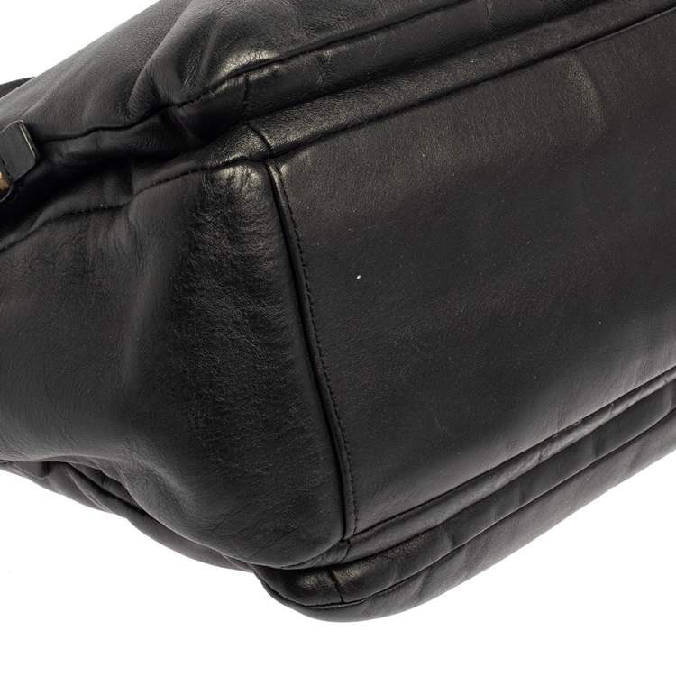 مملوكة مسبقًا Marc By Marc Jacobs Black Leather Satchel