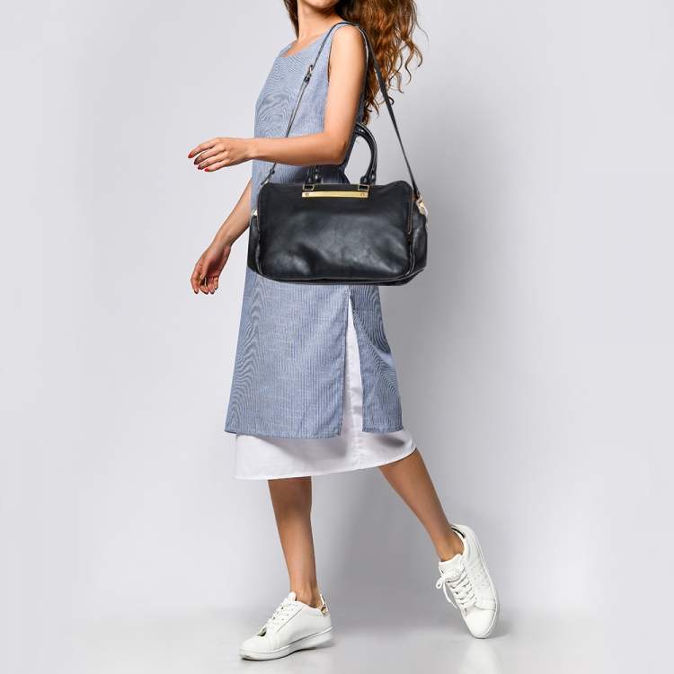 مملوكة مسبقًا Marc By Marc Jacobs Black Leather Satchel