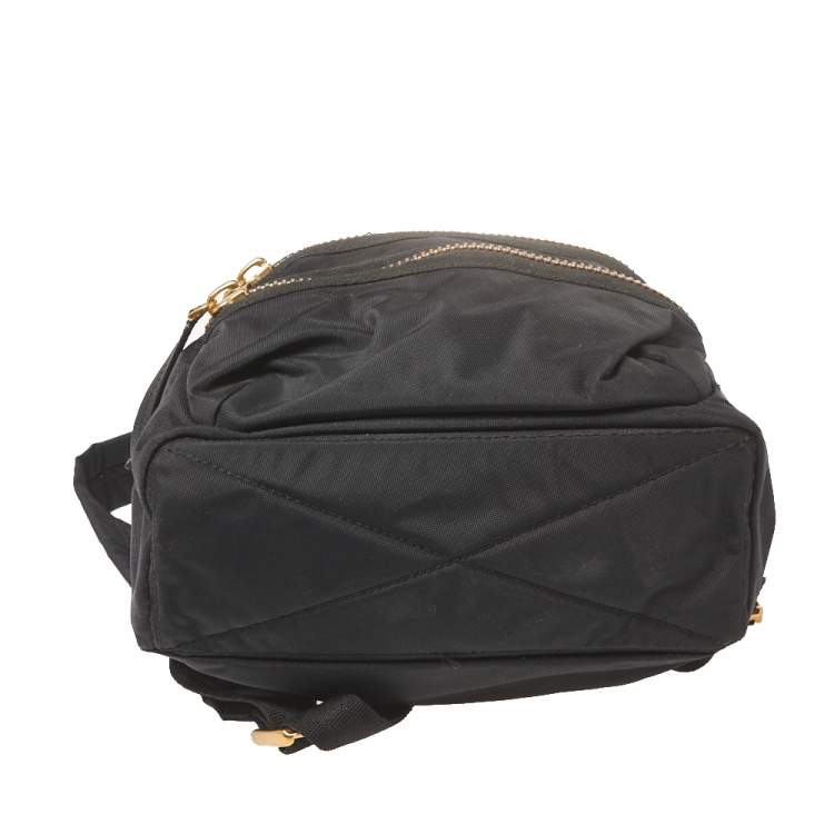 Pre Owned Marc by Marc Jacobs Black Nylon Biker Backpack