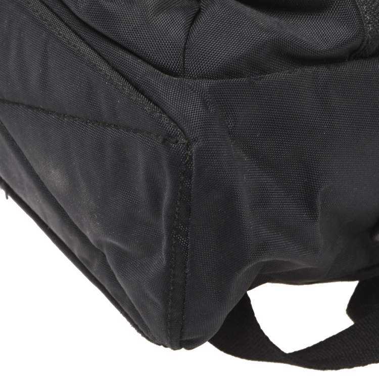 Pre Owned Marc by Marc Jacobs Black Nylon Biker Backpack
