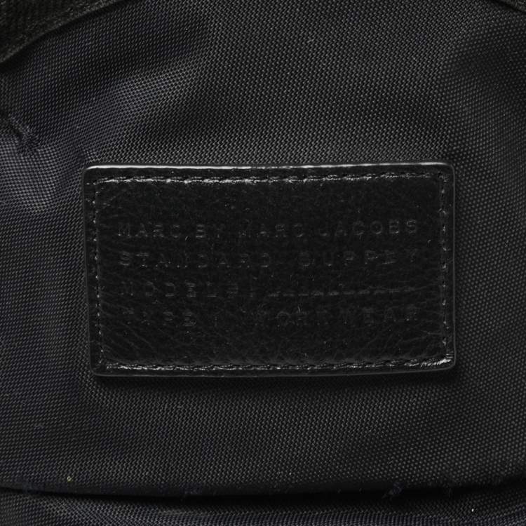 Pre Owned Marc by Marc Jacobs Black Nylon Biker Backpack