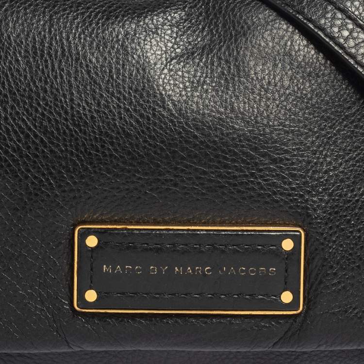 Pre Owned Marc by Marc Jacobs Black Leather Too Hot To Handle Percy Crossbody Bag