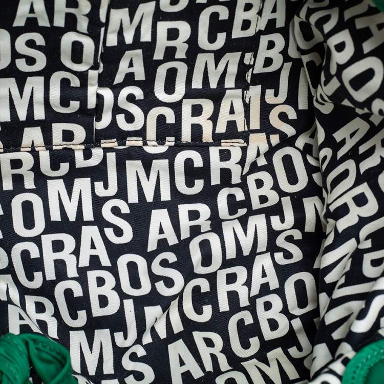 Pre Owned Marc by Marc Jacobs Green Nylon Large Pretty Tate Tote