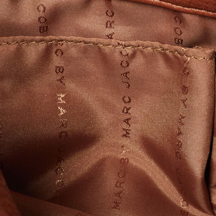 مملوكة مسبقًا Marc by Marc Jacobs Brown Classic Q Mariska Leather Backpack