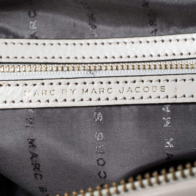 Pre Owned Marc by Marc Jacobs Multicolor Leather Top Zip Tote