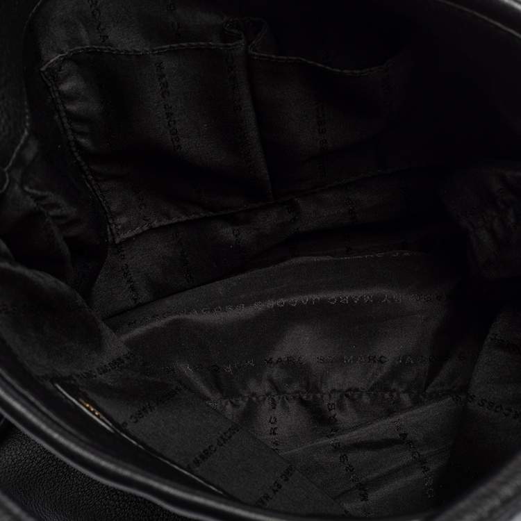 مملوكة مسبقًا Marc by Marc Jacobs Black Leather Too Hot To Handle Hobo 