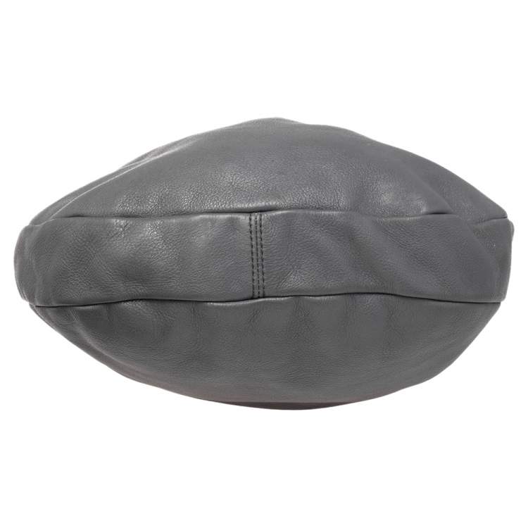 مملوكة مسبقًا Marc by Marc Jacobs Grey Leather Classic Q Hillier Hobo