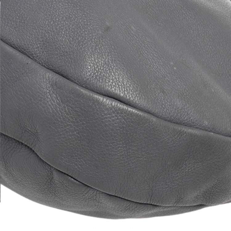 مملوكة مسبقًا Marc by Marc Jacobs Grey Leather Classic Q Hillier Hobo