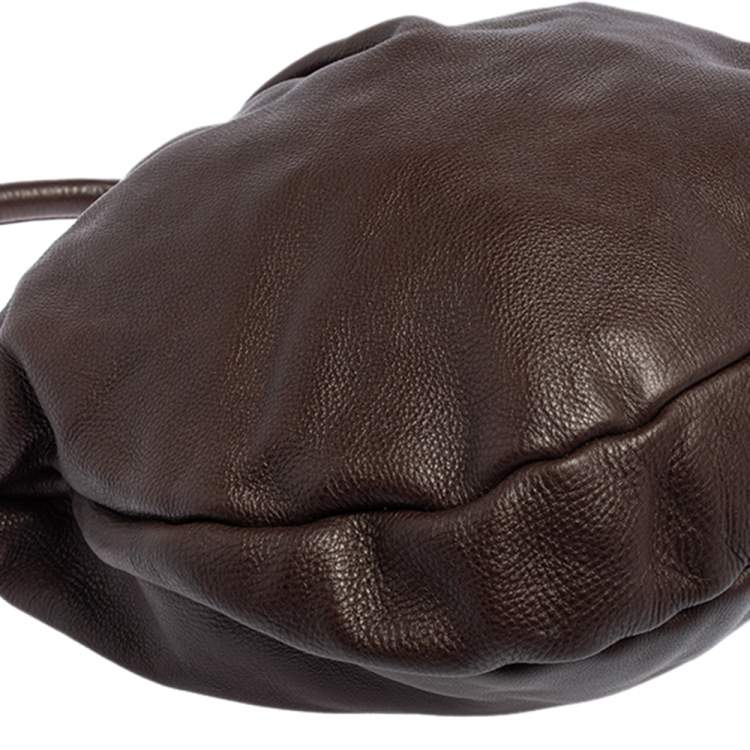 مملوكة مسبقًا Marc by Marc Jacobs Chocolate Brown Leather Classic Q Hillier Hobo