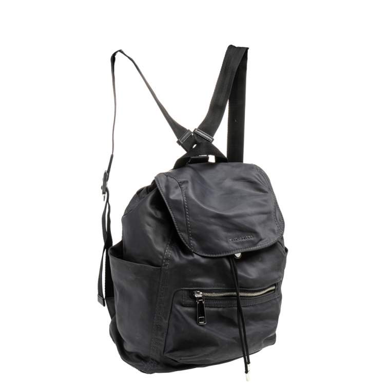 Pre Owned Marc by Marc Jacobs Black Nylon Preppy Backpack