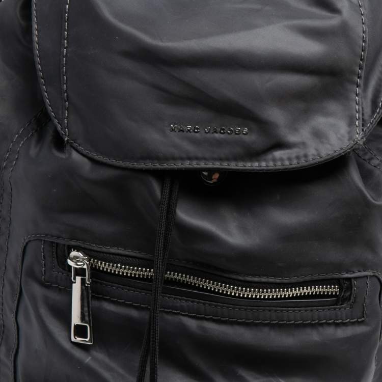 Pre Owned Marc by Marc Jacobs Black Nylon Preppy Backpack