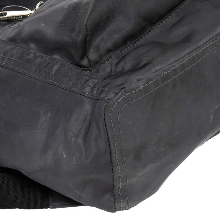 Pre Owned Marc by Marc Jacobs Black Nylon Preppy Backpack