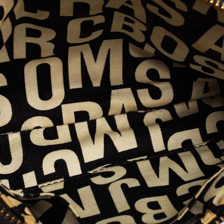 Pre Owned Marc by Marc Jacobs Black Leather Totally Turnlock Percy Crossbody Bag