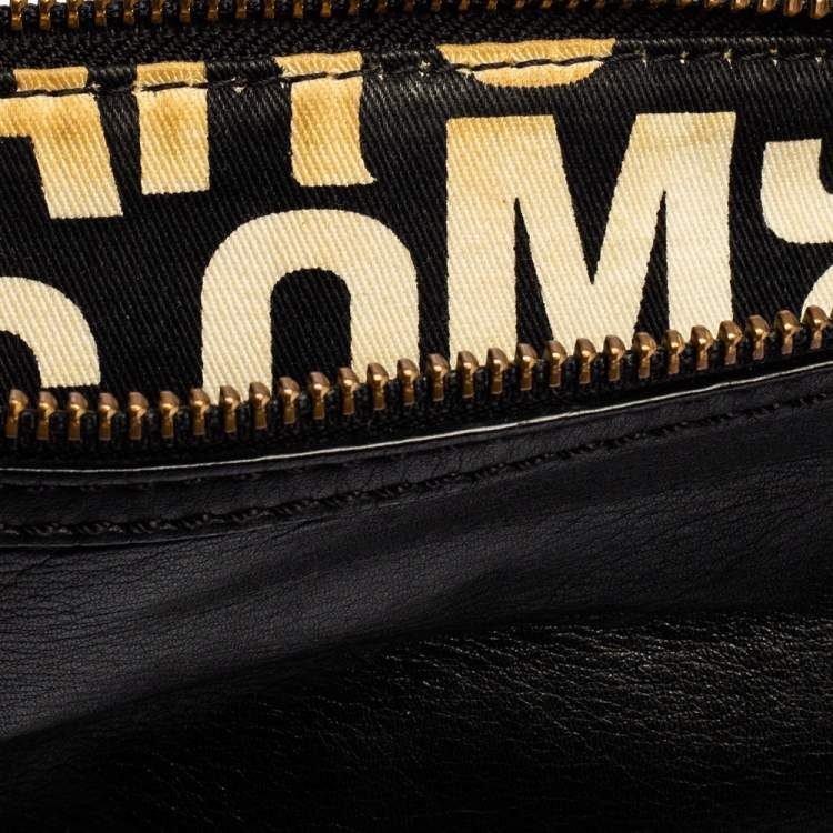 Pre Owned Marc by Marc Jacobs Black Leather Totally Turnlock Percy Crossbody Bag