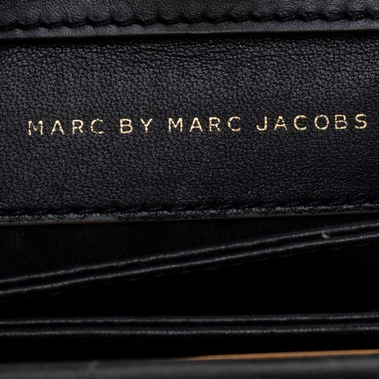 Pre Owned Marc by Marc Jacobs Tricolor Suede And Leather East End Lady Rei Clutch
