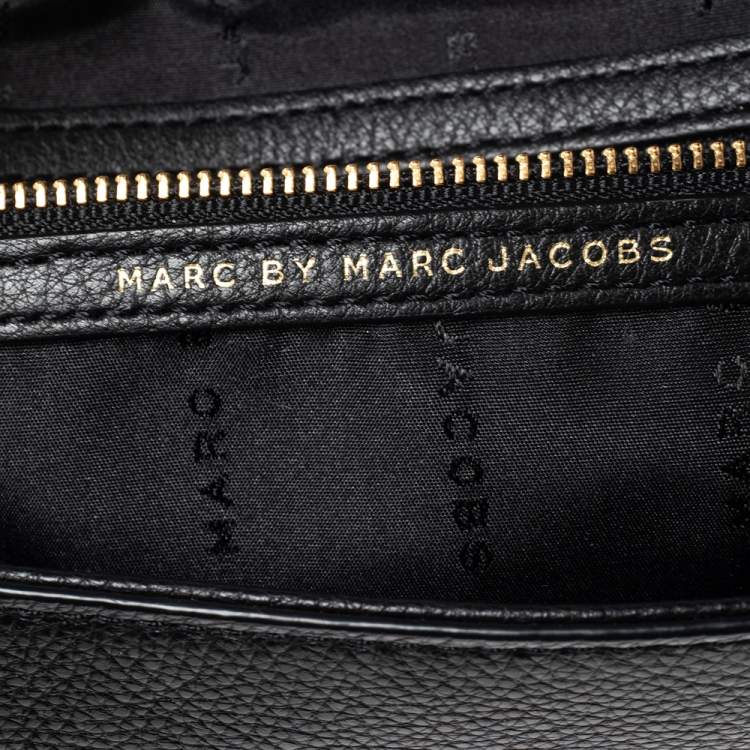 Pre Owned Marc by Marc Jacobs Black Leather Too Hot To Handle Crossbody Bag