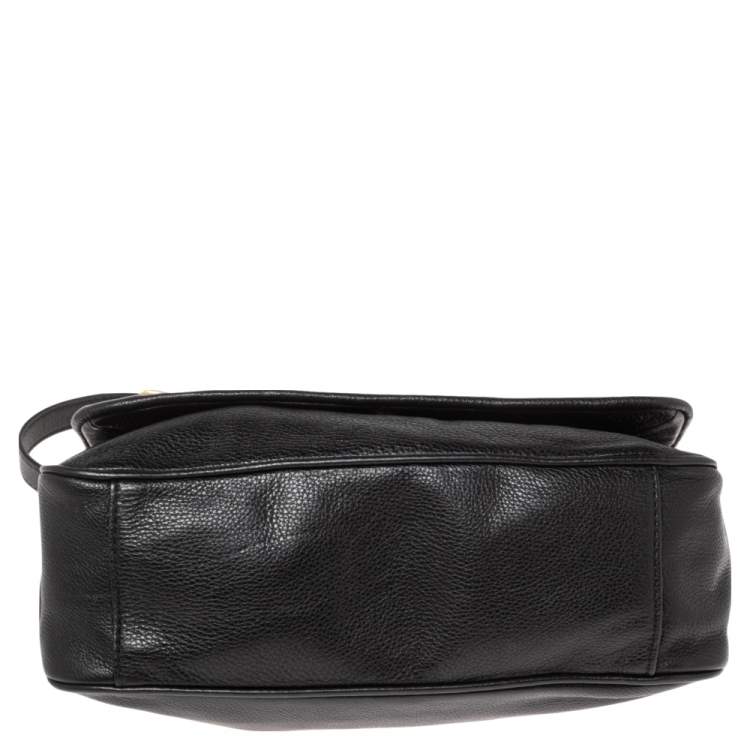 Pre Owned Marc by Marc Jacobs Black Leather Too Hot To Handle Crossbody Bag