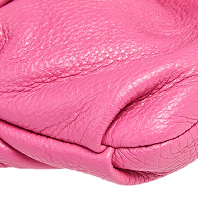 مملوكة مسبقًا Marc by Marc Jacobs Pink Leather Classic Q Natasha Crossbody Bag