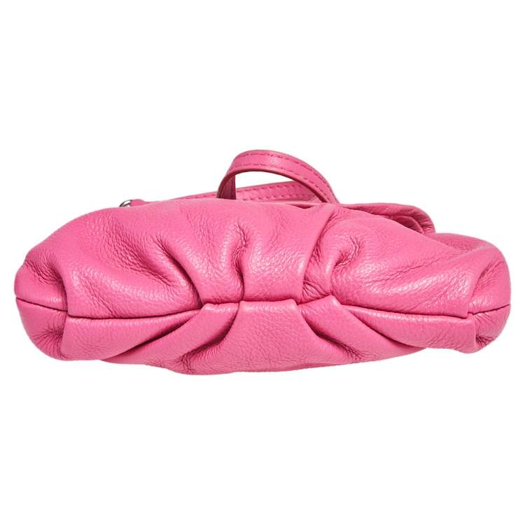 مملوكة مسبقًا Marc by Marc Jacobs Pink Leather Classic Q Natasha Crossbody Bag