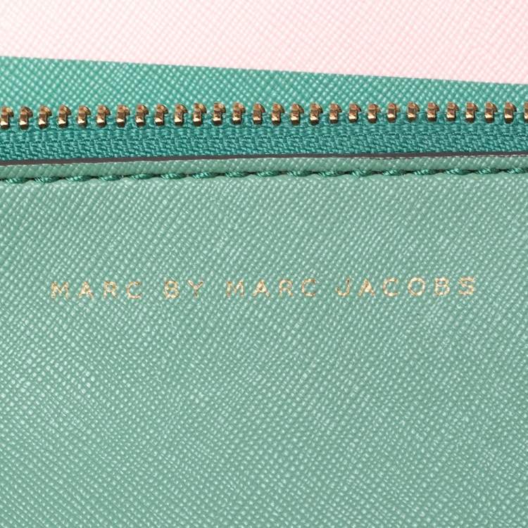 Pre Owned Marc by Marc Jacobs Multicolor Coated Canvas and Leather Metropolitote Jerrie Rose Tote