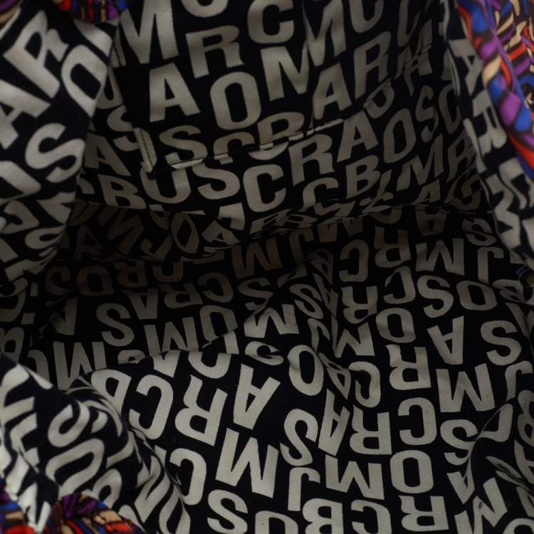 Pre Owned Marc By Marc Jacobs Multicolor Nylon Quilted Shopper Tote