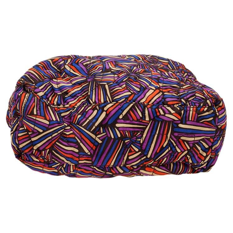 Pre Owned Marc By Marc Jacobs Multicolor Nylon Quilted Shopper Tote