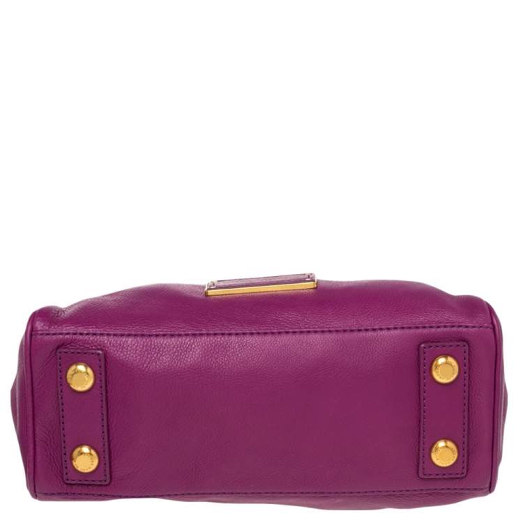 Pre Owned Marc by Marc Jacobs Pink Leather Too Hot To Handle Satchel