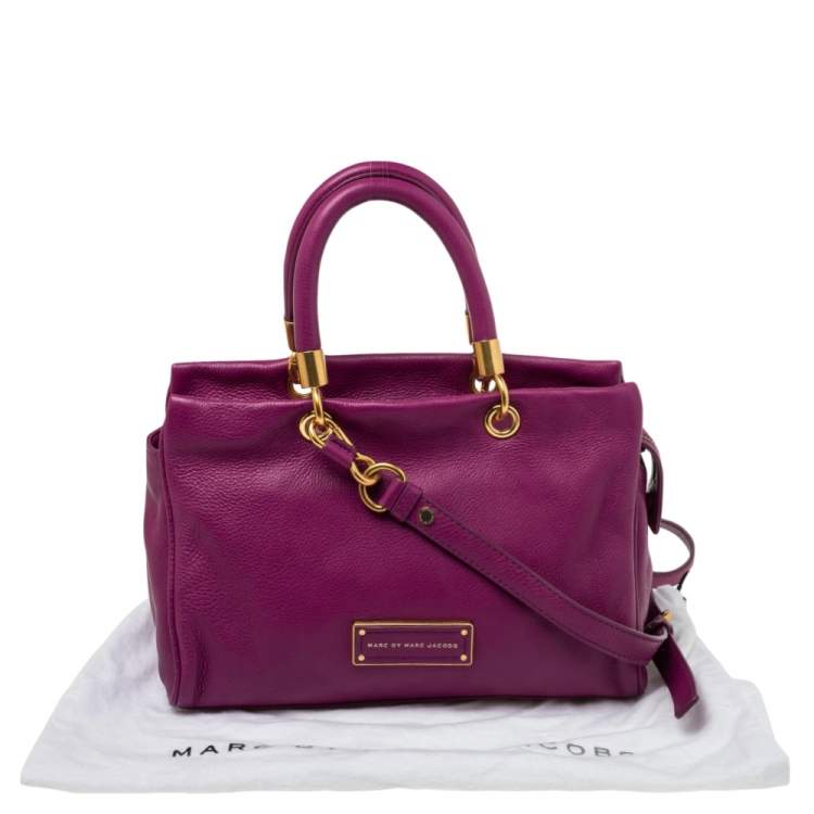 Pre Owned Marc by Marc Jacobs Pink Leather Too Hot To Handle Satchel
