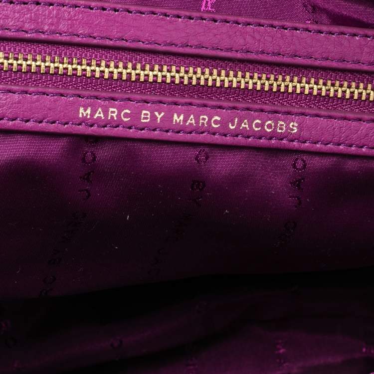 Pre Owned Marc by Marc Jacobs Pink Leather Too Hot To Handle Satchel