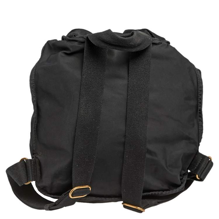 Pre Owned Marc by Marc Jacobs Black Nylon Preppy Backpack