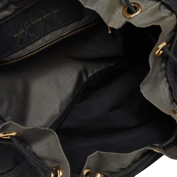 Pre Owned Marc by Marc Jacobs Black Nylon Preppy Backpack